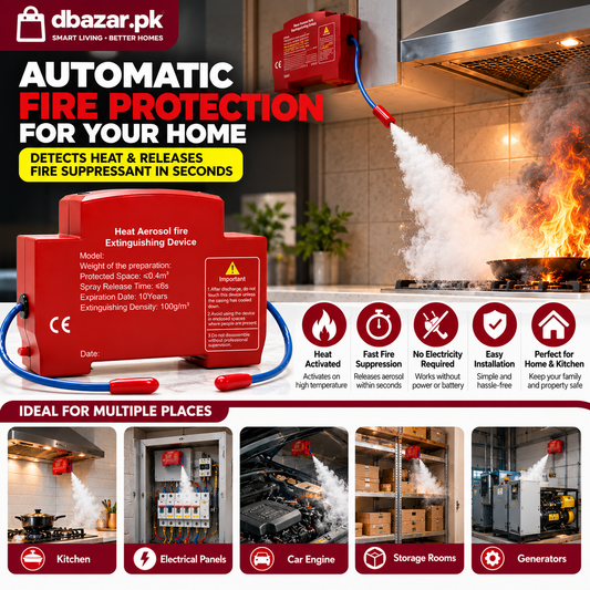 Automatic Fire Extinguisher Device