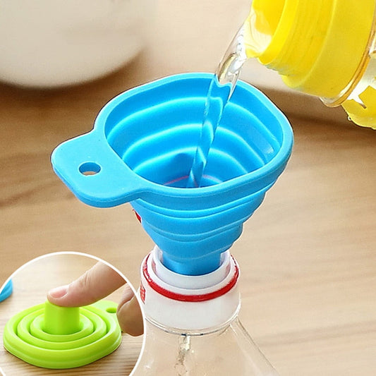 Foldable Funnel Silicone Collapsible Funnel