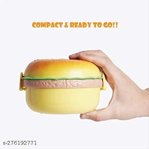 Kids burger shape lunch box