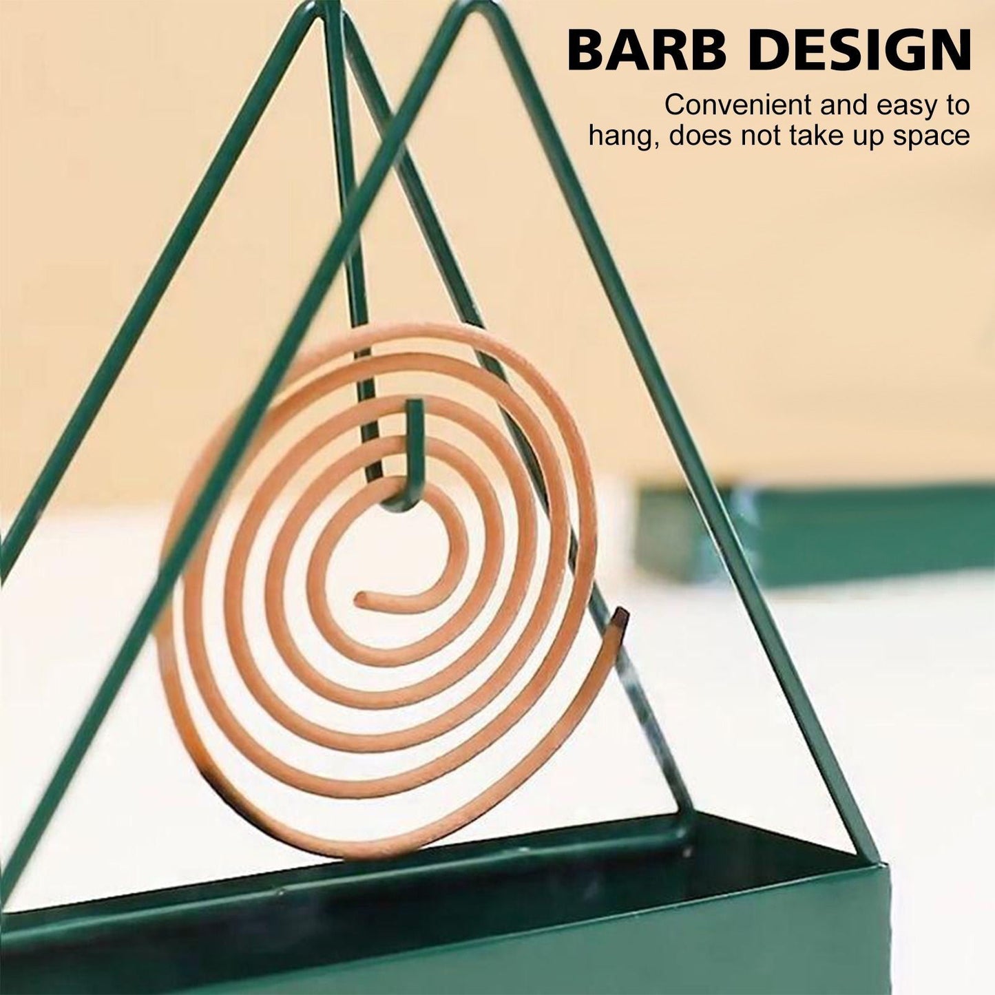 Metal coil standTriangle Coil Holder, Iron Mosquito Incense Box, Creative Mosquito Coil Holder With Tray, Mosquito Repellent Incense Rack, Creative Incense Rack Home Tools, Anti-Scald Mosquito Coil Holder With Tray ( FREE SHIPPING )