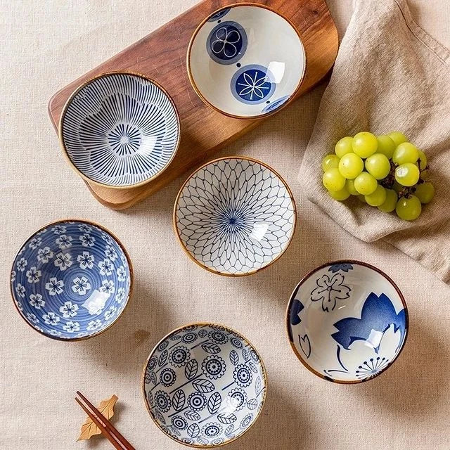 Porcelain Bowl Set (6Pcs)