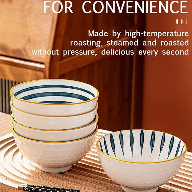 Porcelain Bowl Set (6Pcs)