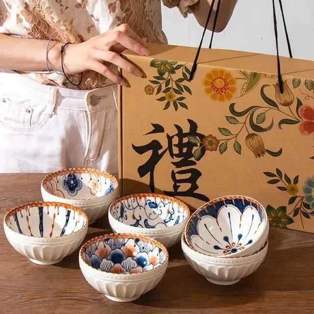 Porcelain Bowl Set (6Pcs)