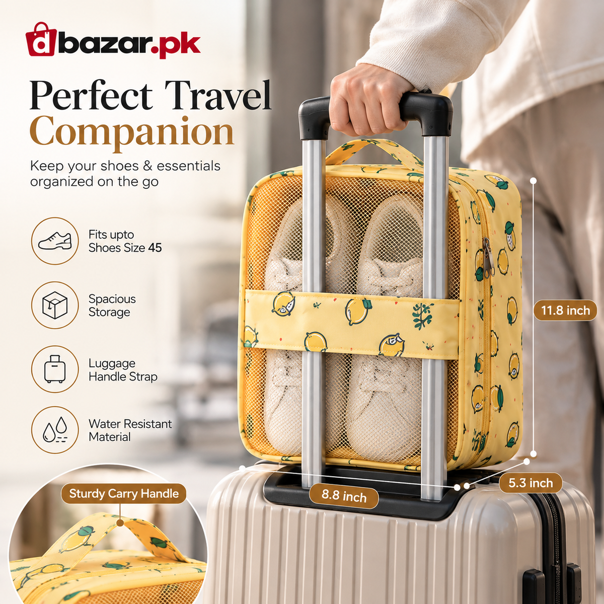 Smart Travel Shoe Organiser – Pack with Ease