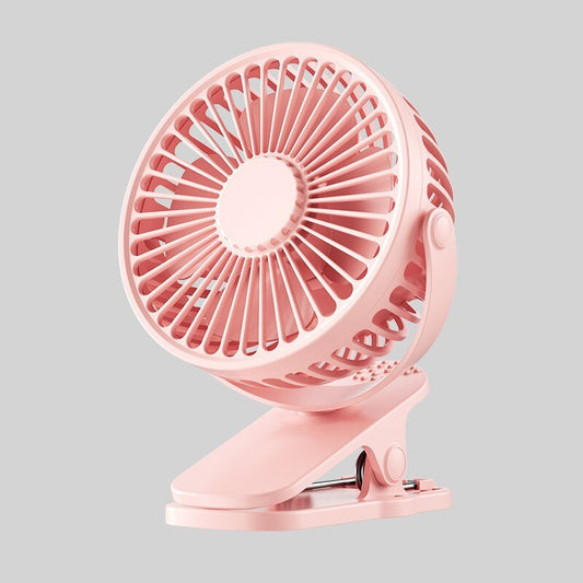 Mini Cooling Fan Portable Desktop Clip USB Charging Cool Fans