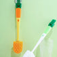 Multi-functional long handle  thermos cup bottle pacifier clean brush