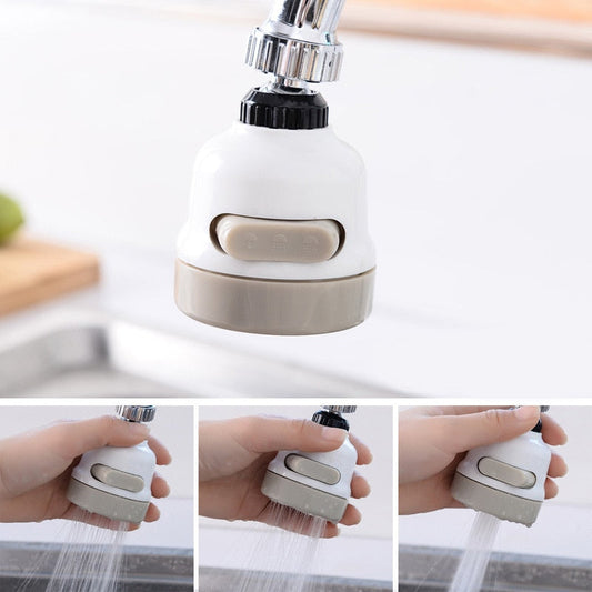 3 Modes Faucet Aerator Water Saving High Pressure Filter Sprayer