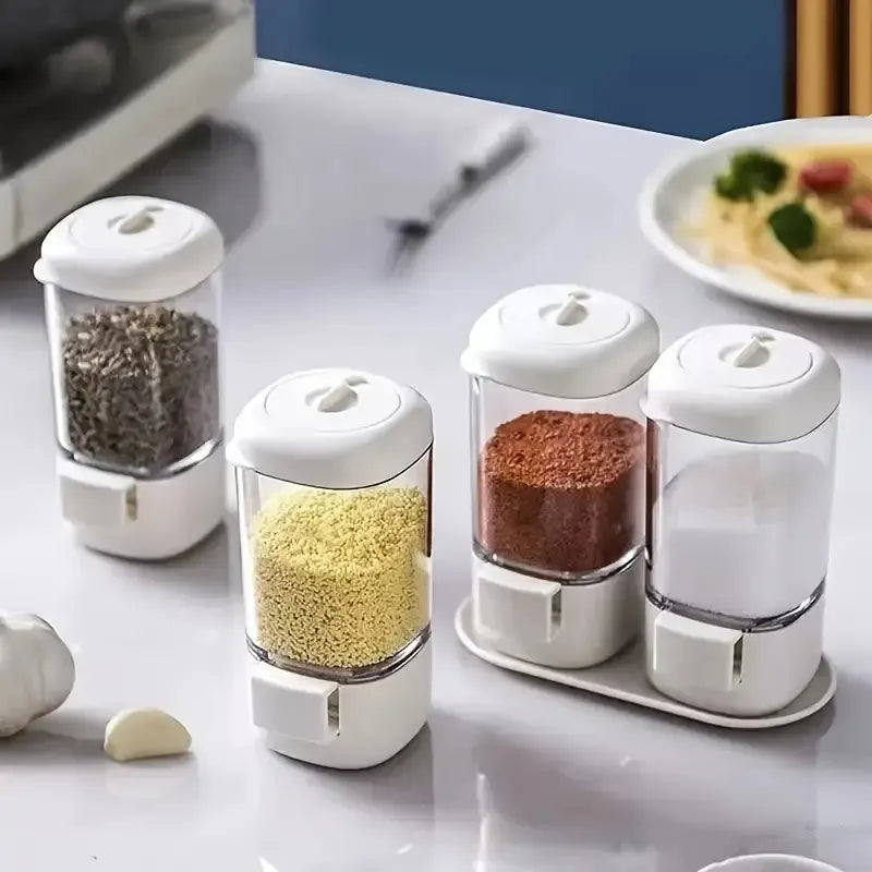 1pc Press-type Quantitative Salt Bottle