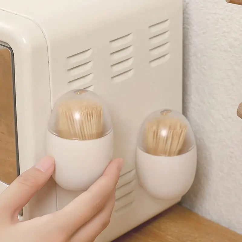 Magnetic Refrigerator Toothpick Holder Container