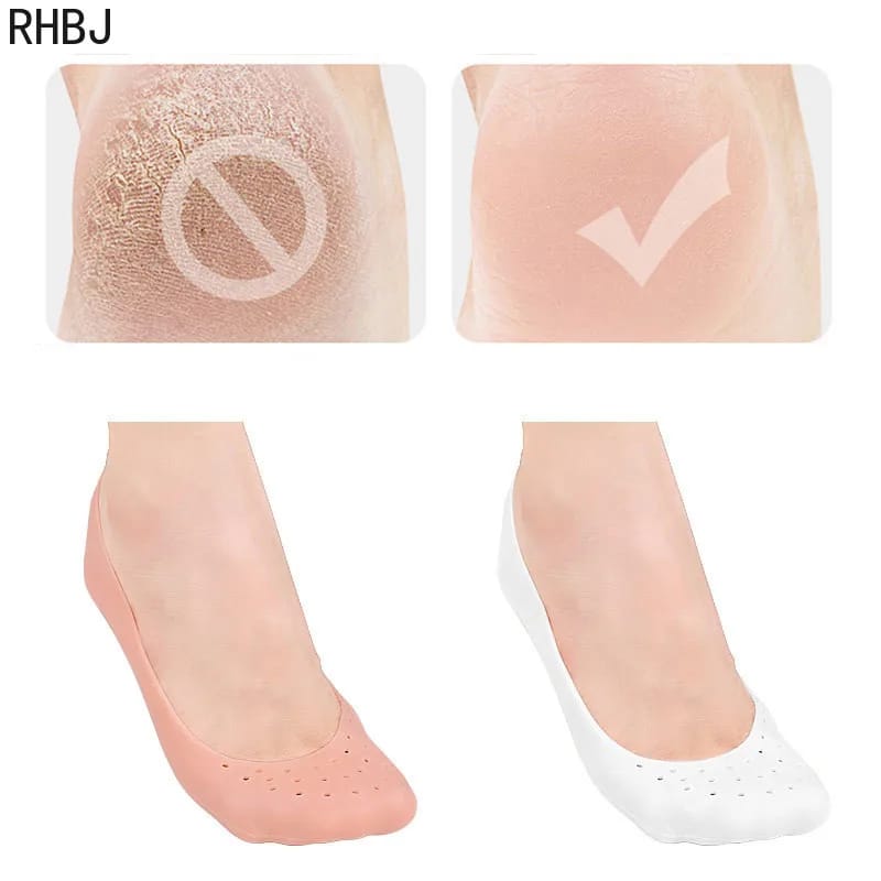 Full Length Anti Crack Heel Socks