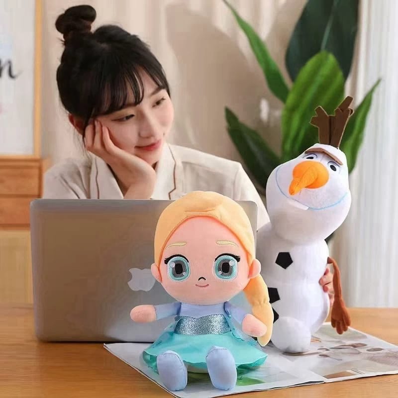 Frozen elsa anna mini cute plush toys doll