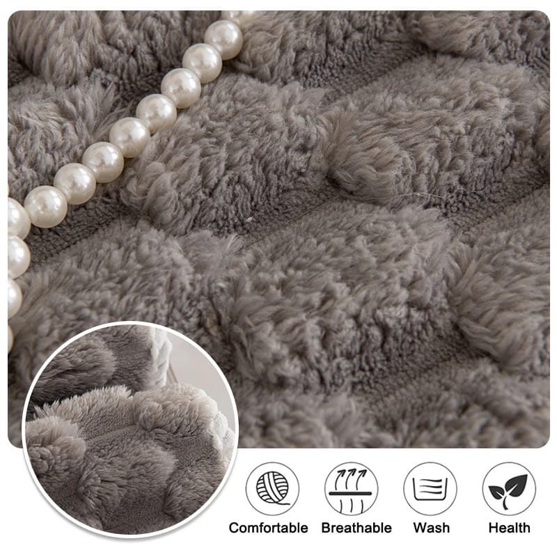 Plush Sofa Covers, Anti-slip Couch Cushion,