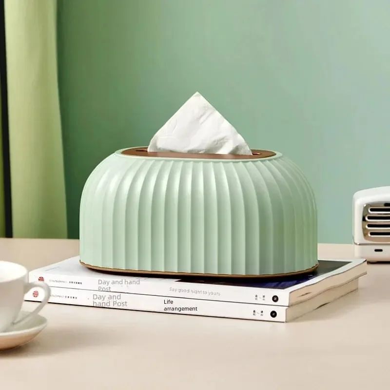 Premium quality desktop tissue box