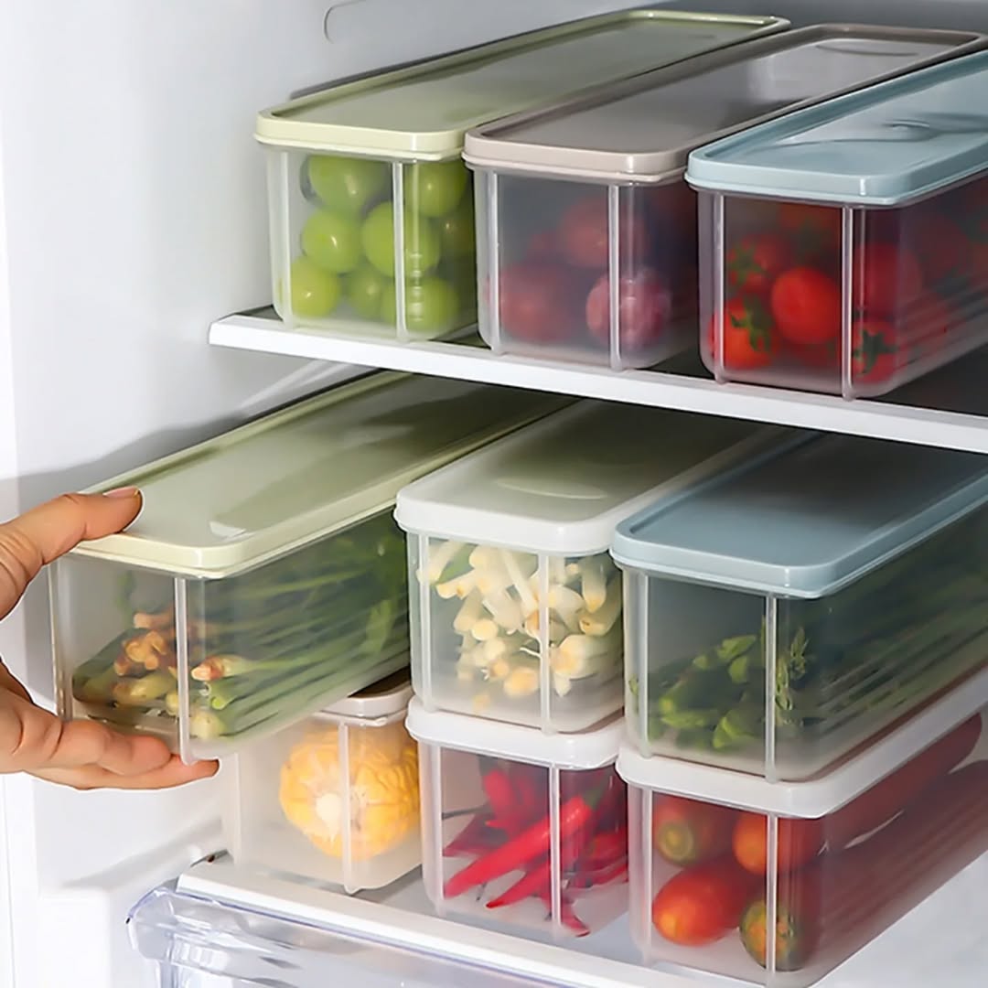 Air seal pasta noodles box air tight refrigerator food container