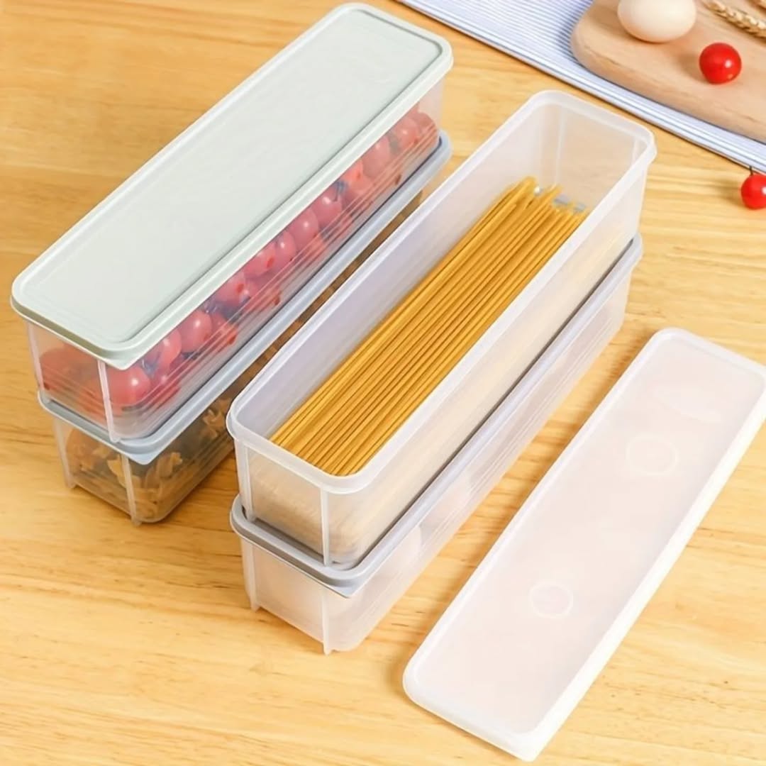 Air seal pasta noodles box air tight refrigerator food container