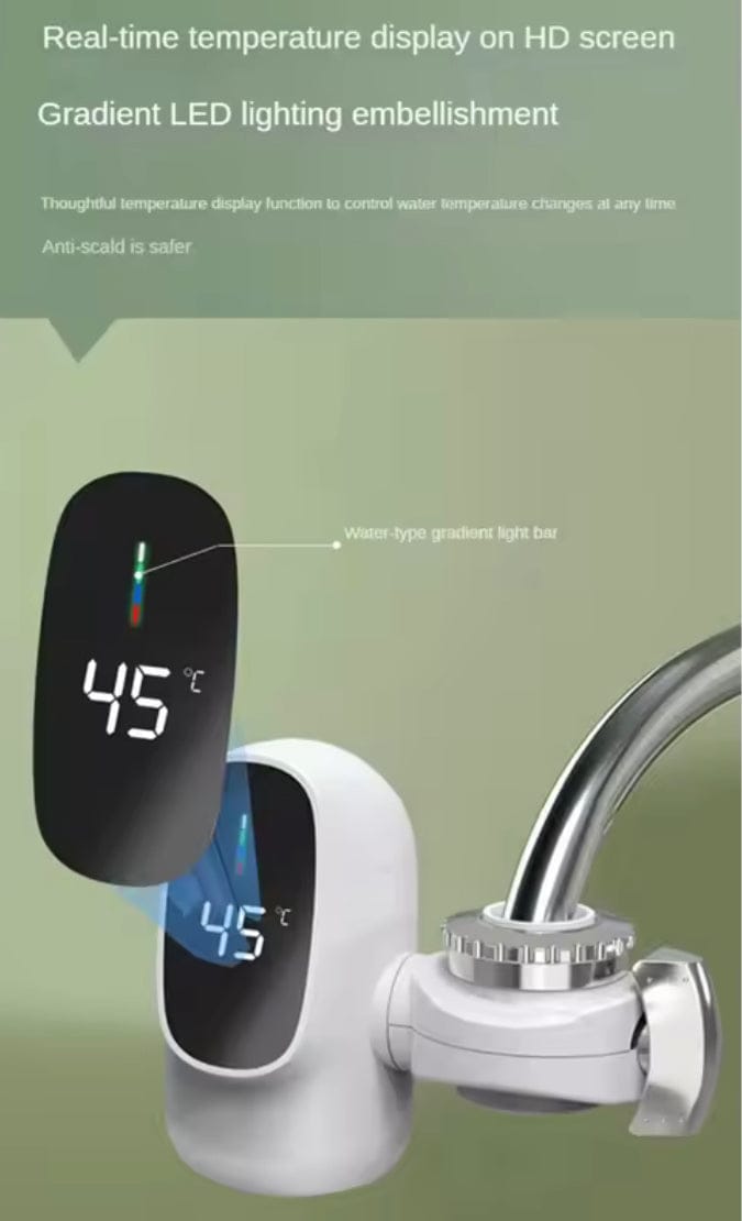 Electric mini hot water sink geyser