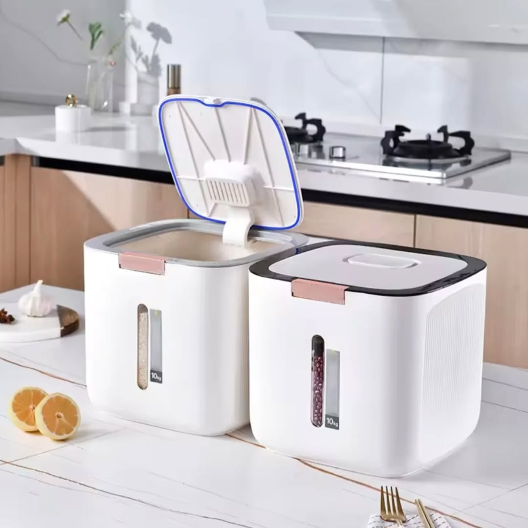 10kg Kitchen Moisture proof rice and flour container