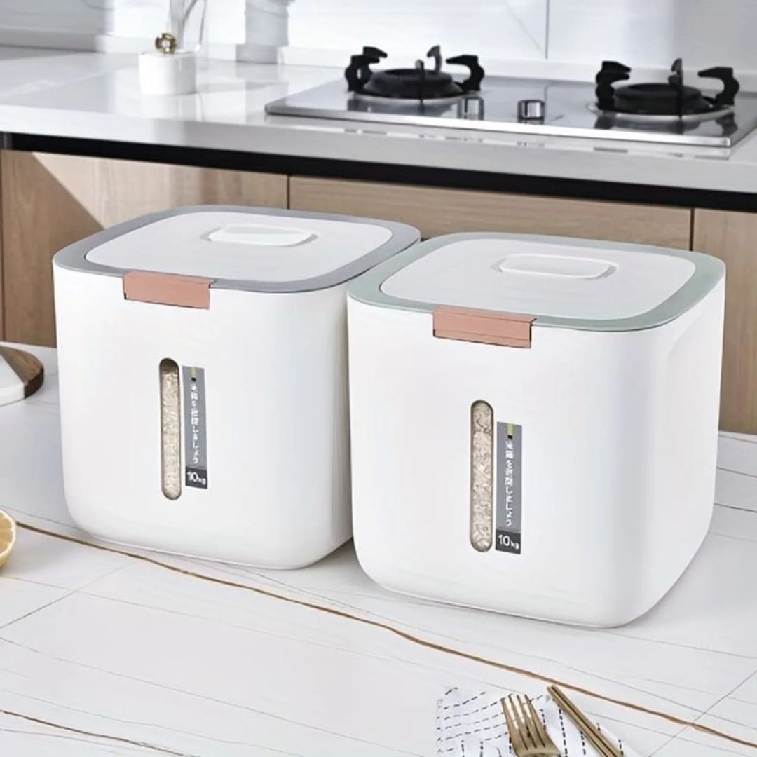 10kg Kitchen Moisture proof rice and flour container