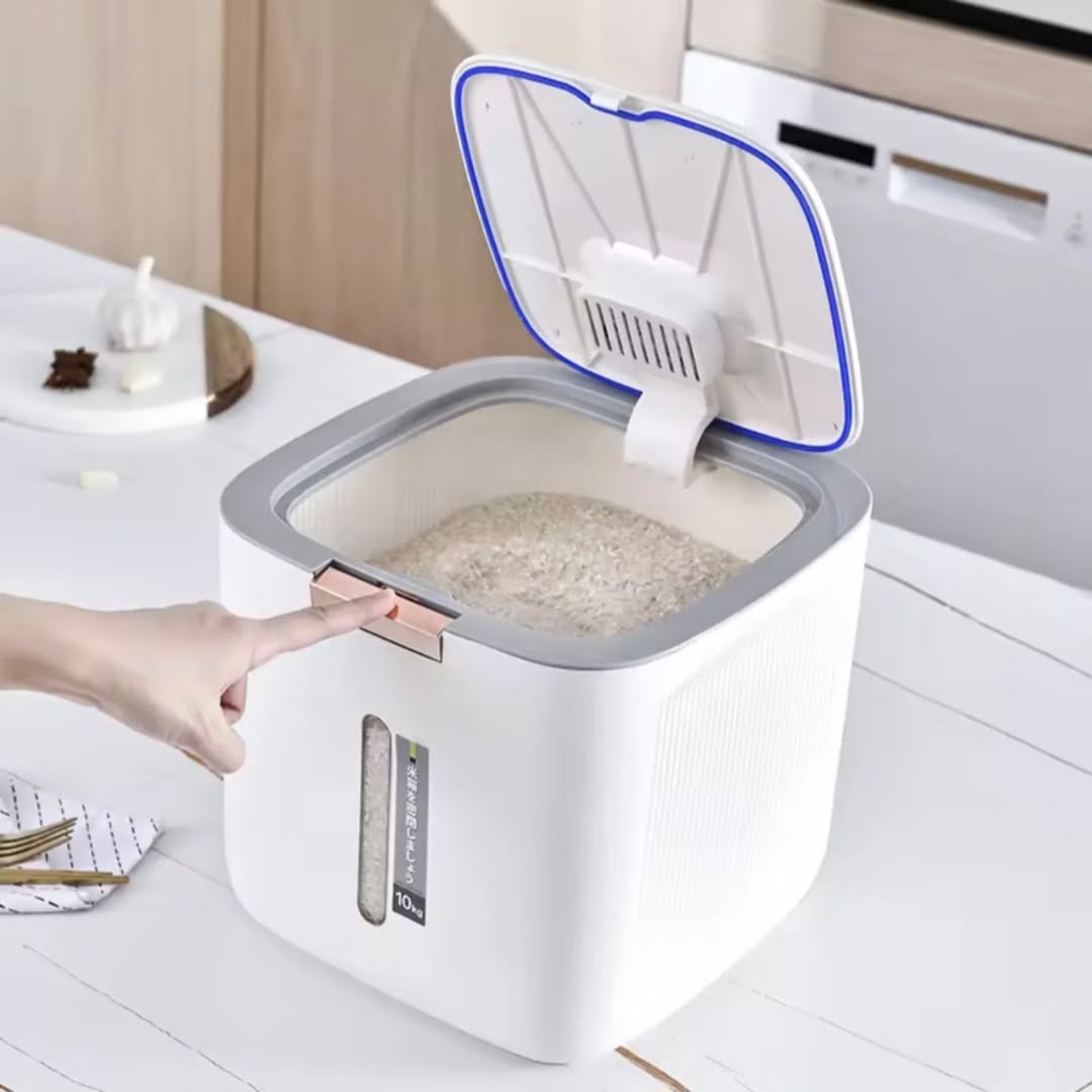 10kg Kitchen Moisture proof rice and flour container