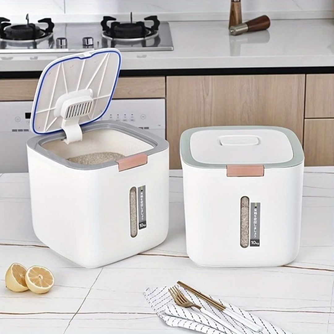 10kg Kitchen Moisture proof rice and flour container