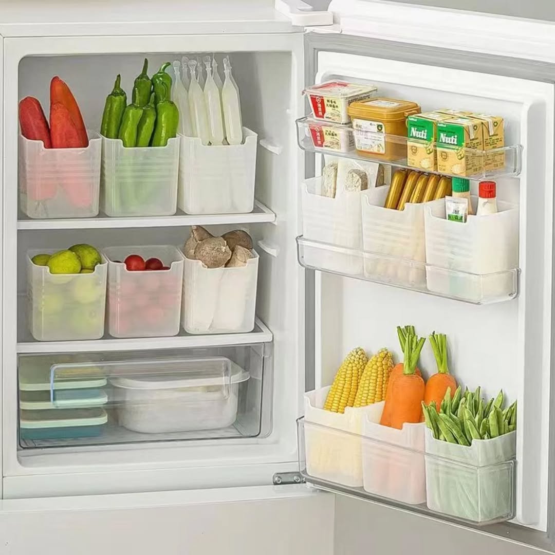 Refrigerator Food Storage Box < 4pcs>