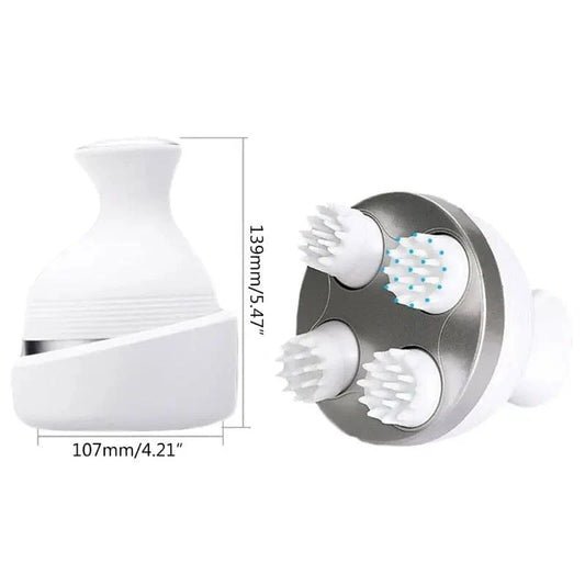Cat Claw Head Massager, Electric Head Massager, Wireless Scalp Massager, Long Grasping Hand Scalp Massager, Automatic Rotate Massager, Portable Silicon Head Muscle Relaxing Device