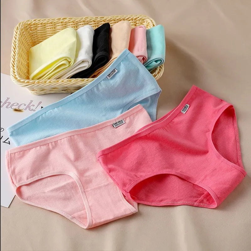 4 pcs women summer panties sexy fit women underwear