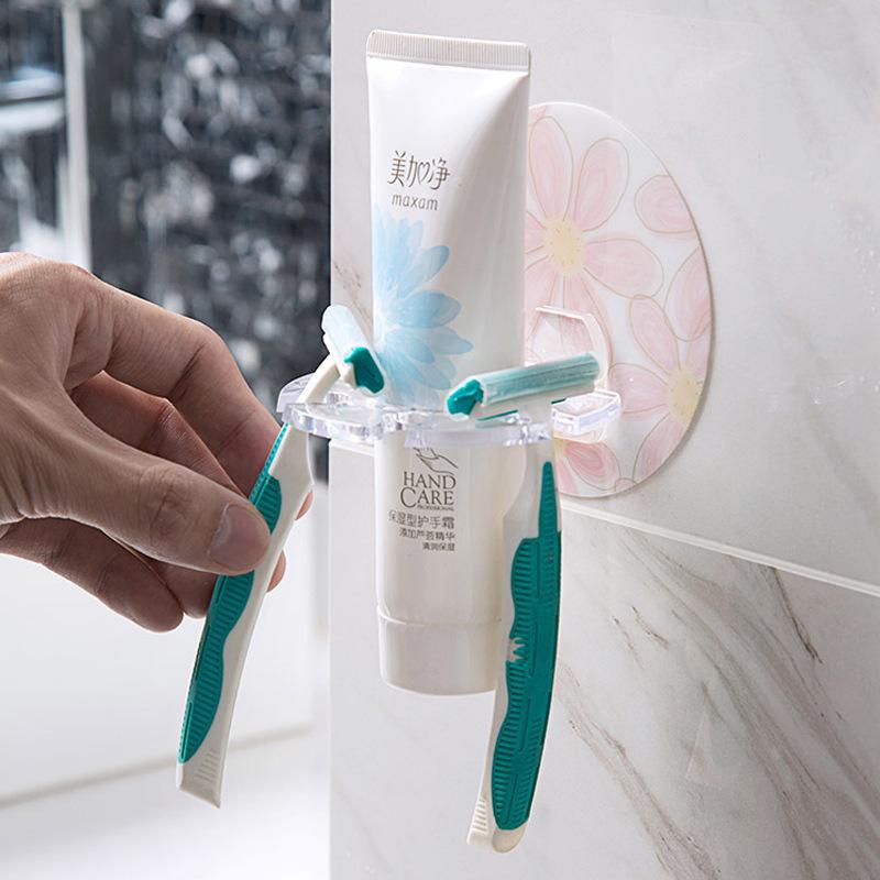 Toothbrush & Paste Holder Wall-Mounted