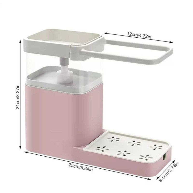 3 In 1 Liquid Soap Dispenser
