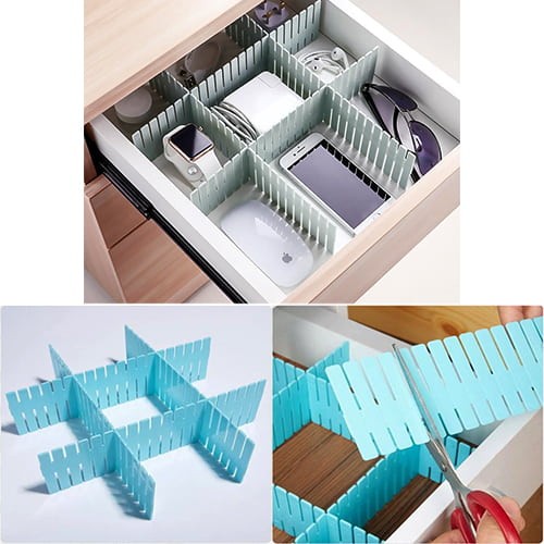 Buy drawer divider 4 strips adjustable drawer organizer at best price in  Pakistan