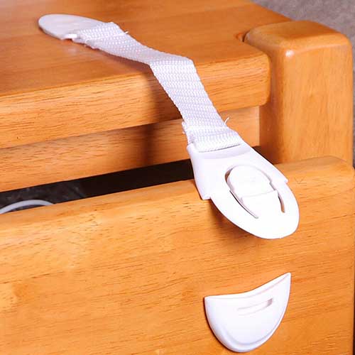 2 PCs Cabinet Drawer Bend Lock