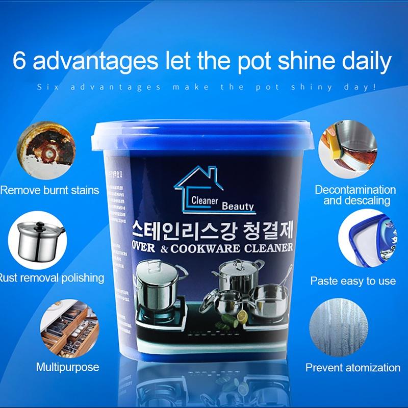 Kitchen Household Powerful Rust Stain Dirt Cleaning Paste 500g