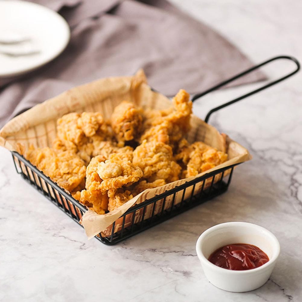 Square And Rectangular Mini Fry Basket (High Quality)