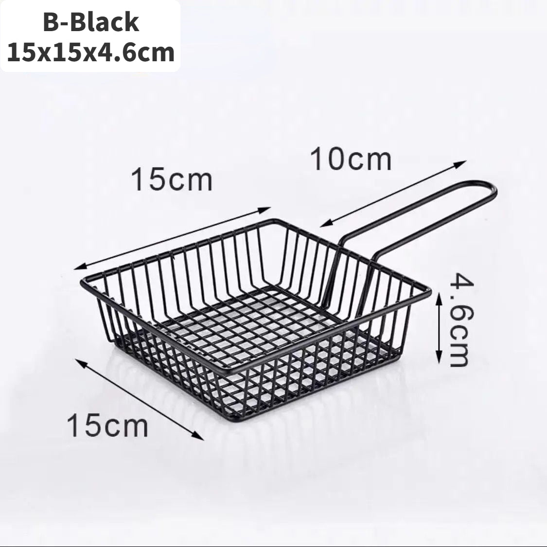 Square And Rectangular Mini Fry Basket (High Quality)