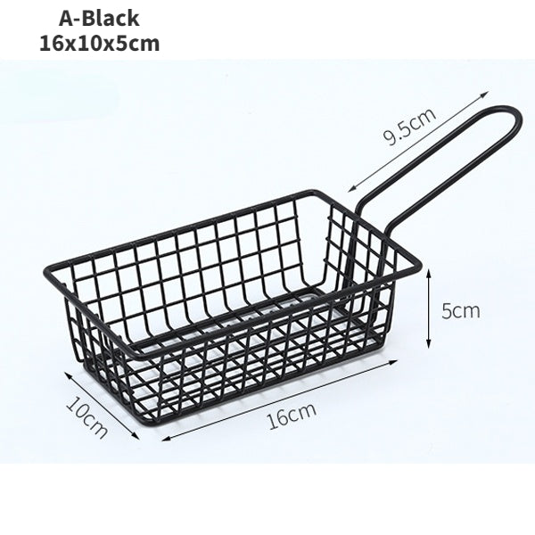 Square And Rectangular Mini Fry Basket (High Quality)
