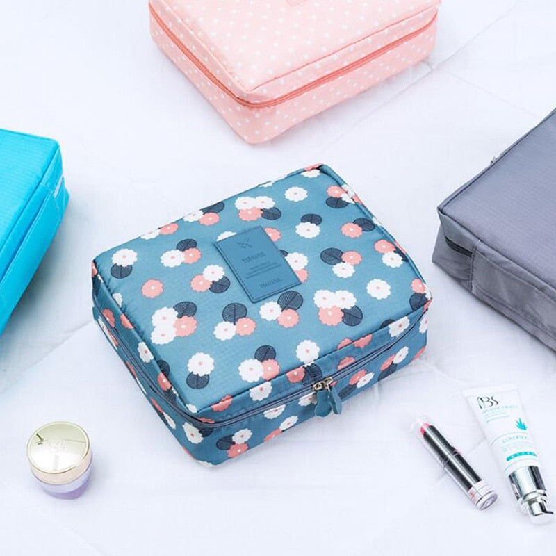 Multifunction Women Makeup Cosmetic Travel Pouch