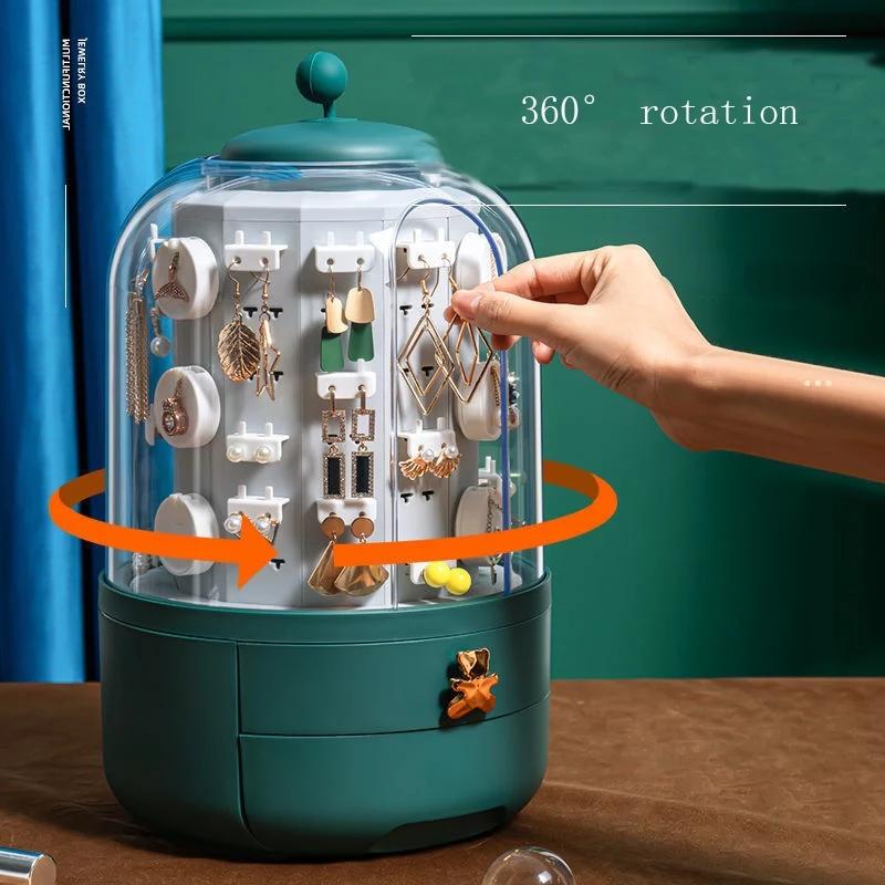 Premium Rotating Jewelry Organizer Box