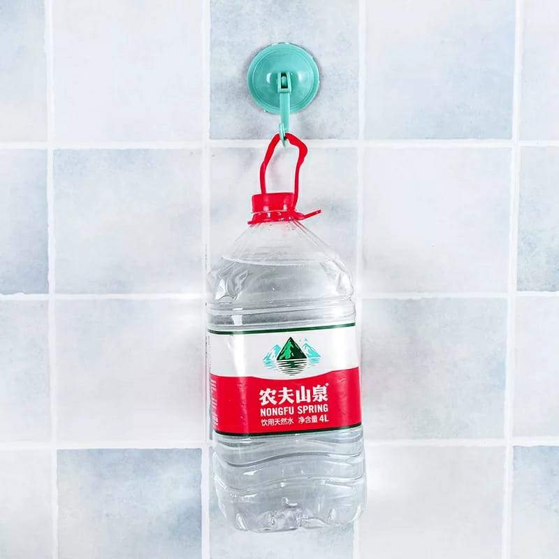 Multi-Purpose Suction Cup Strong Wall Hook 2 pcs