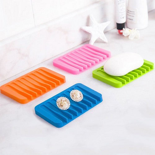 Flexible Silicone Soap And Jewelry Dish