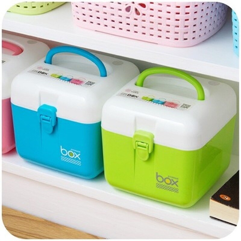 Medicine Box Multi-layer Small Household Medicine Box Storage Box