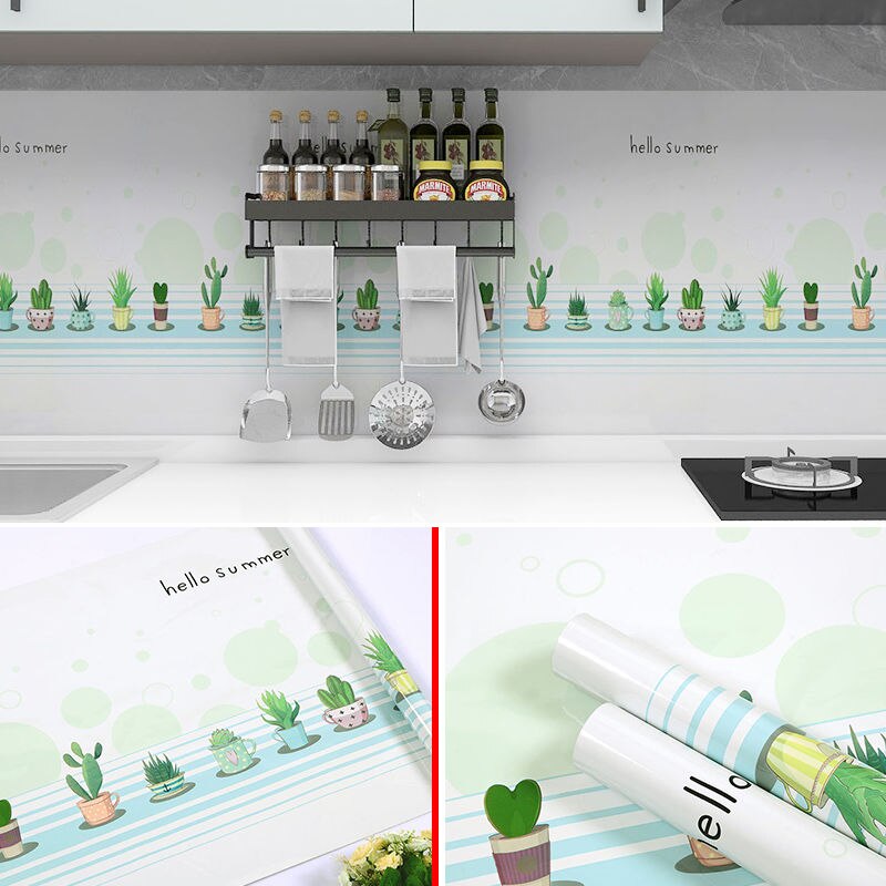 Waterproof oil-proof wall stickers kitchen decorations