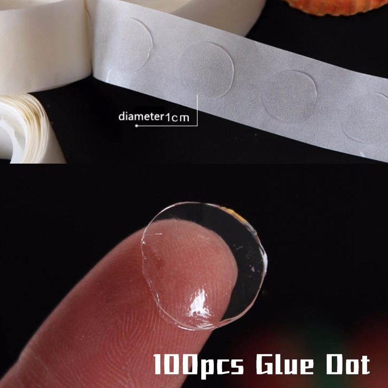 Balloon glue dot for balloons