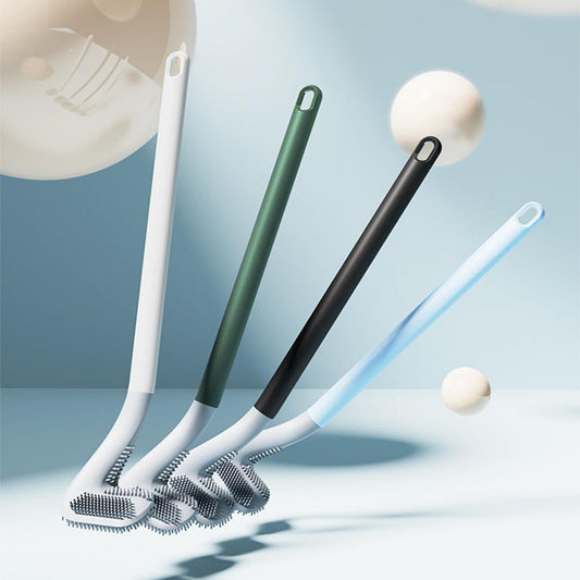 Silicone Bristle Golf Toilet Brush for Bathroom cleaning brush