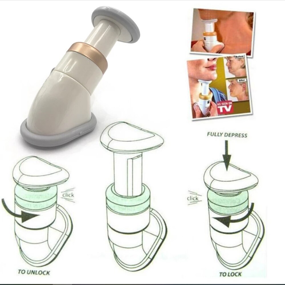 Chin Massage Delicate Neck Skin Care Neck Exerciser Reduce Double Chin Wrinkle Removal