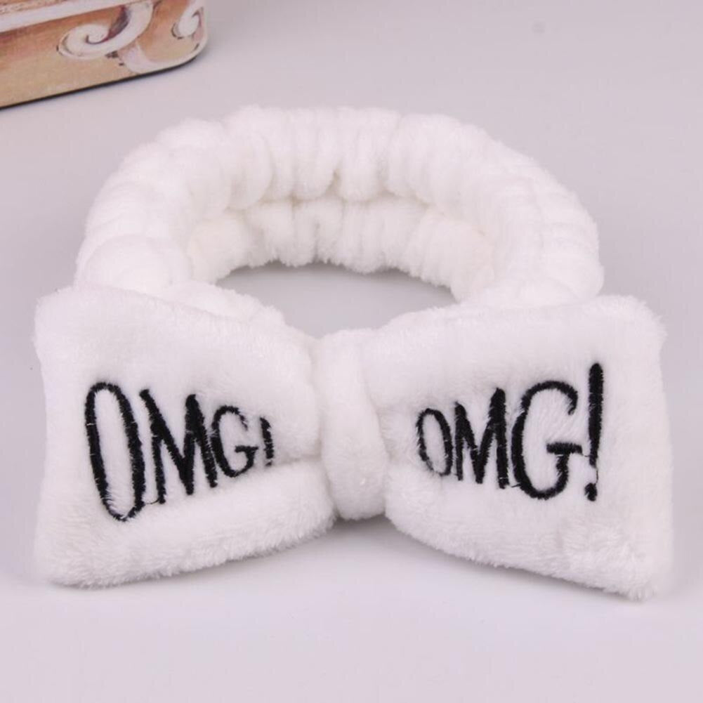 New Arrival Women Head Wrap Soft Coral Fleece Makeup Headband