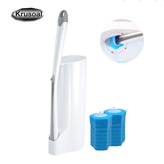 Toilet Cleaning Brush Set Replaceable Brush
