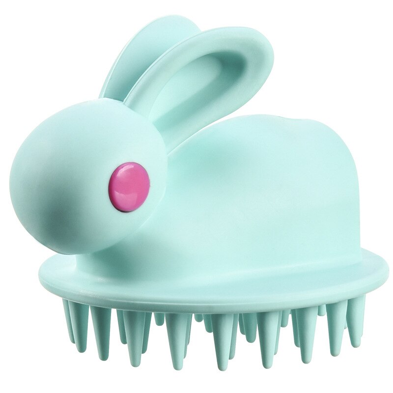 Silicone Shampoo Brush Scalp Massage Shampoo Comb Of Children