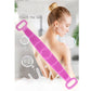 Bath Brushes Towel Soft Silicone Body Brush Bath Belt Exfoliating Massage Back Belt Wash Skin Household Clean Shower Brush