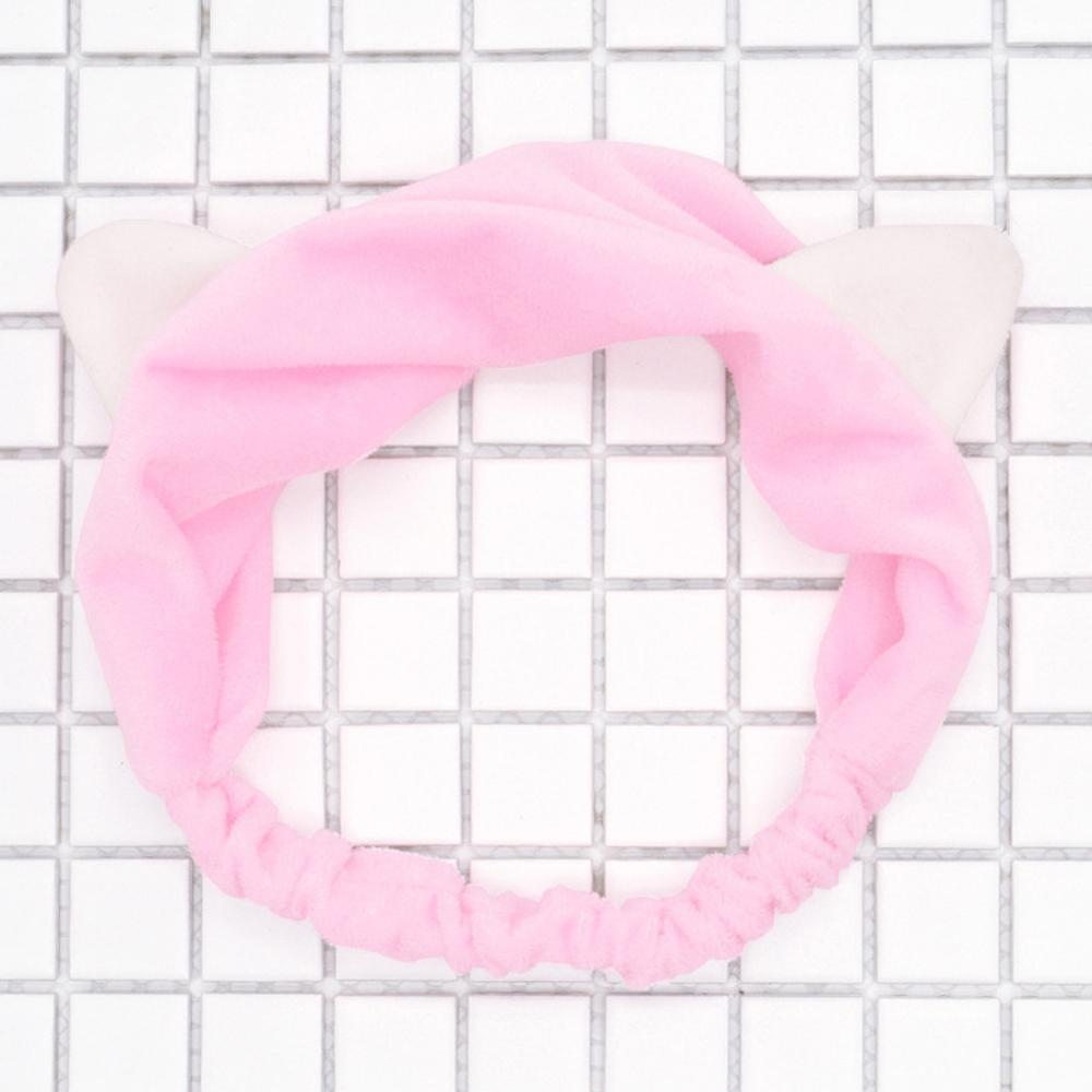 New Arrival Women Head Wrap Soft Coral Fleece Makeup Headband