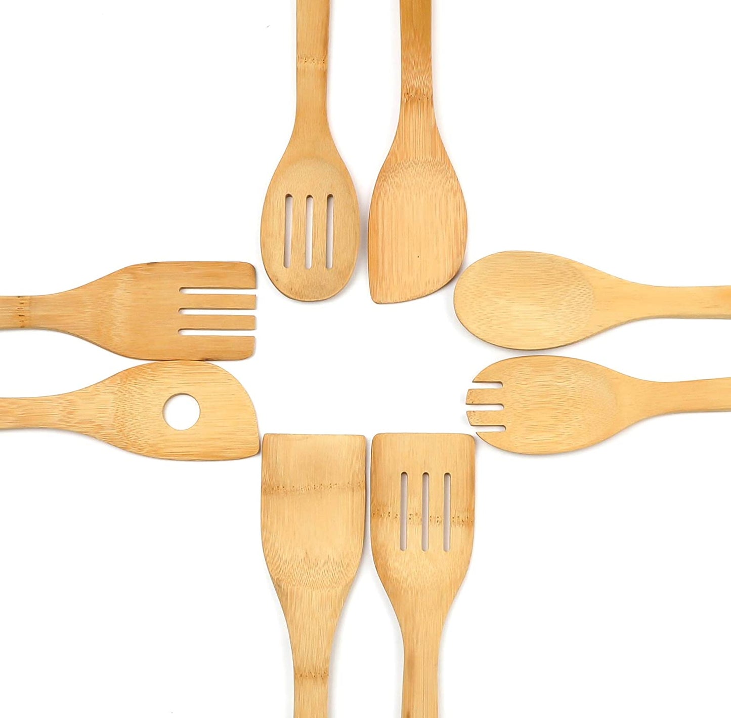 6-Piece Bamboo Kitchen Utensil Set